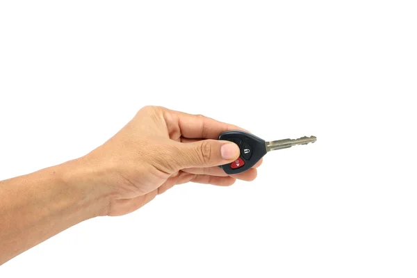 Hand and key — Stock Photo, Image