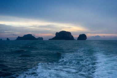 Sunset bulvarında Andaman Denizi Adaları