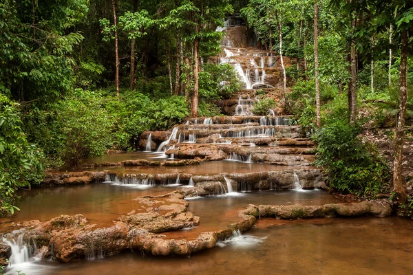 PHA Charoen şelale — Stok fotoğraf