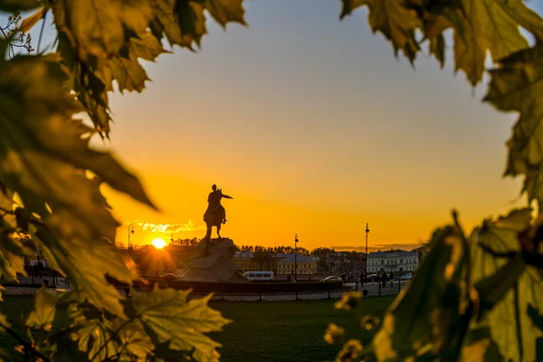 Saint-Pétersbourg, monument à Pierre Ier — Photo