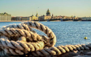 St Petersburg Neva Nehri'nin dolgu