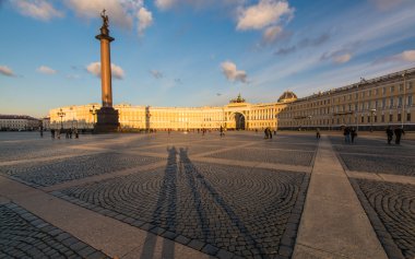 St. Petersburg manzarası