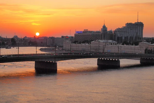 Η θέα στην Αγία Πετρούπολη — Φωτογραφία Αρχείου