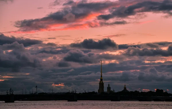 Le vedute di San Pietroburgo — Foto Stock
