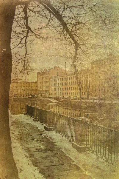 St. Petersburg'daki kış