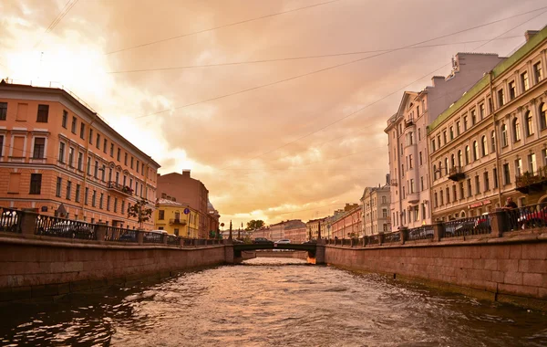A kilátás a St. Petersburg — Stock Fotó