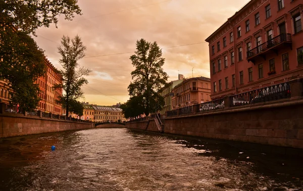 A kilátás a St. Petersburg — Stock Fotó