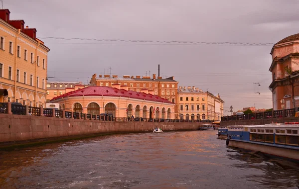 A kilátás a St. Petersburg — Stock Fotó