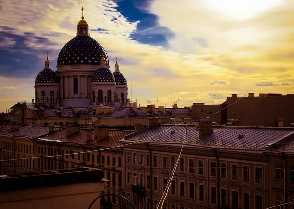 Tetti di San Pietroburgo — Foto Stock