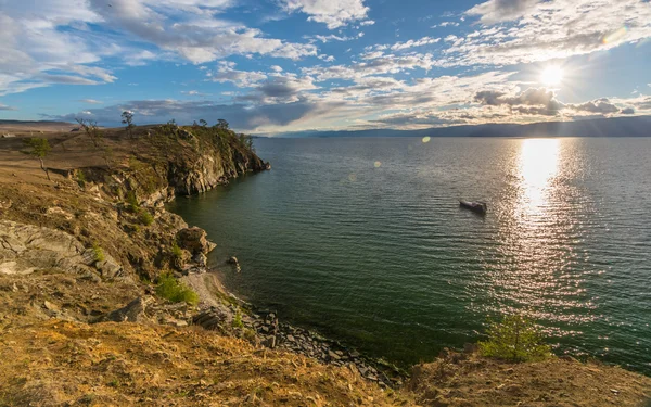 Przyrody jezioro Bajkał — Zdjęcie stockowe