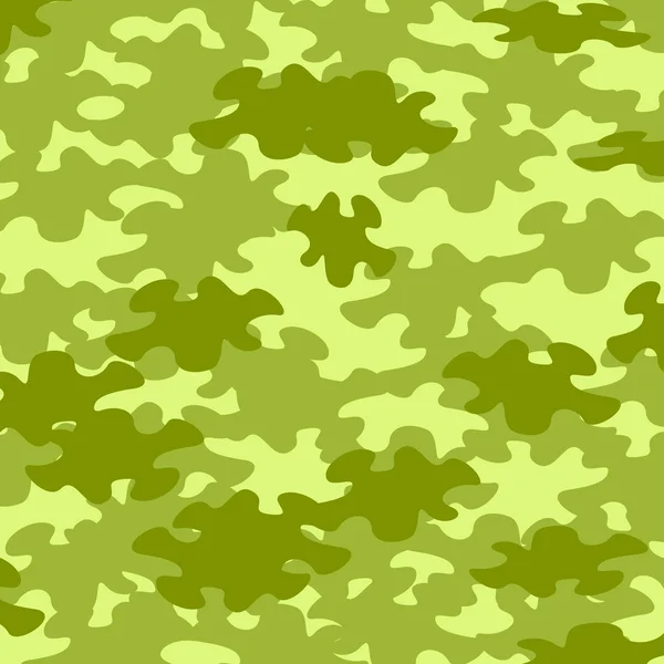 Green camouflage background — Stock Vector