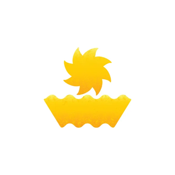 Resort Logo şablonu — Stok Vektör