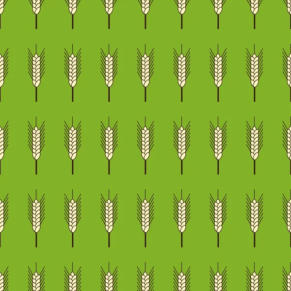 Seamless background with wheat Royalty Free Stock Illustrations