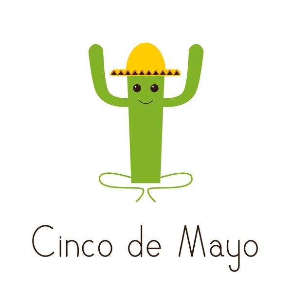 Tarjetas de felicitación Cinco de Mayo — Vector de stock