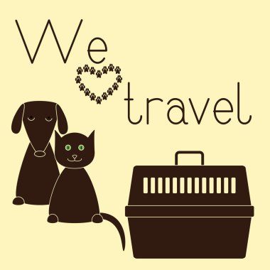 köpek, kedi ve pet carrier