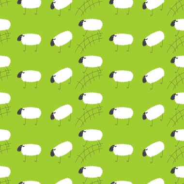 Koyun atlama ile arka plan