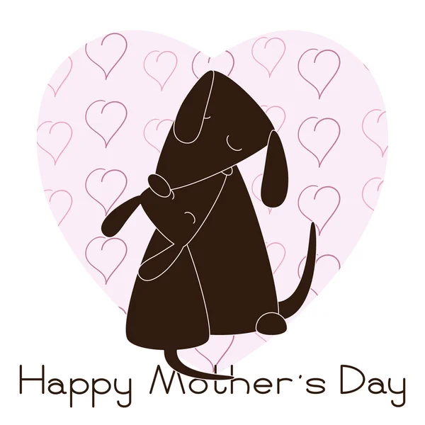 Happy mother's day Card — Stock Vector