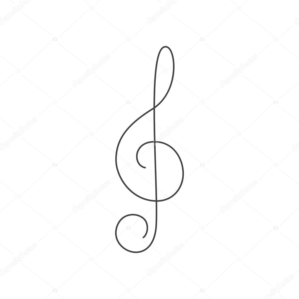 Treble clef