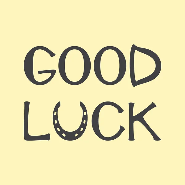 Good luck — Stock Vector