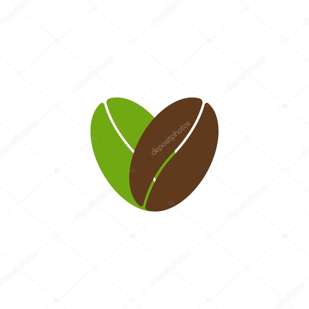 Coffee heart logo