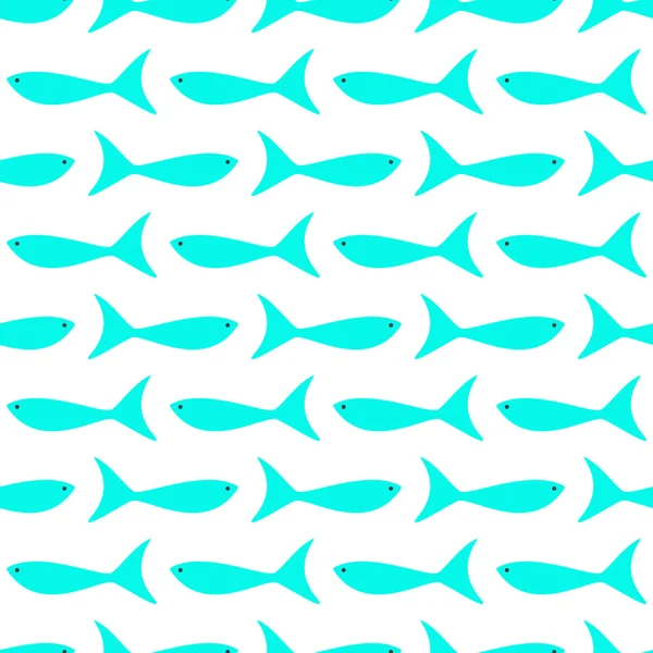 Patrón con peces celadón — Archivo Imágenes Vectoriales