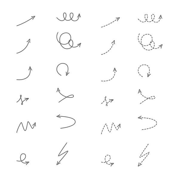 Conjunto de flechas — Archivo Imágenes Vectoriales