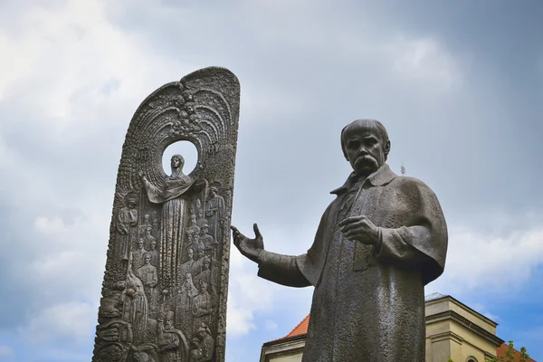 Anıt Ukraynalı yazar Taras Şevçenko