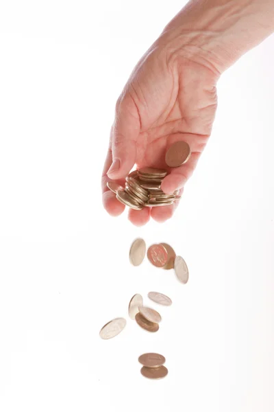 Rookvrije man op wit