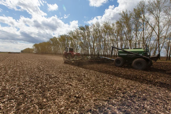 Buğday Tarlasında Hasat Birleşimi Çalışıyor