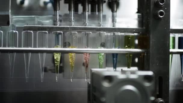 Machine for the automatic production of medicines and drugs. — Stock Video