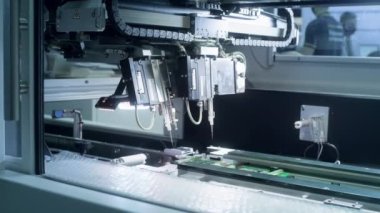Elektronik bileşenleri olmayan yazdırılmış devre kartı montaj için hazır