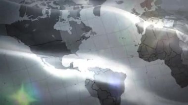 Dünya harita bayrağı