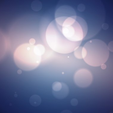 Soyut renkli bokeh arka plan. Vektör çizim