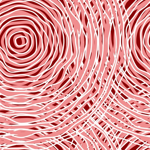 Cerchio rosa modello astratto senza cuciture. Illustrazione vettoriale — Vettoriale Stock