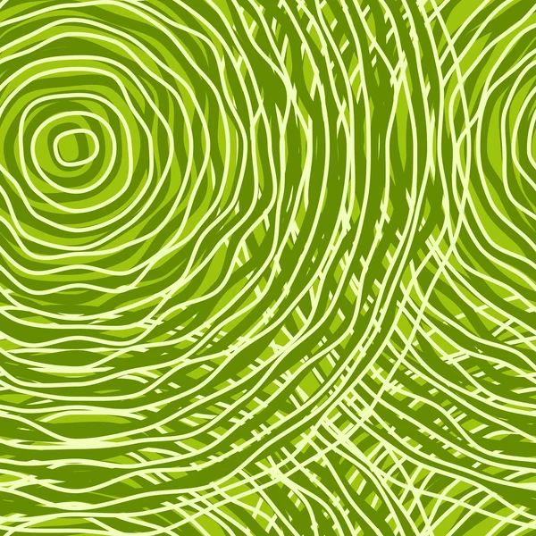 Naadloze patroon met groene cirkels. Vectorillustratie — Stockvector