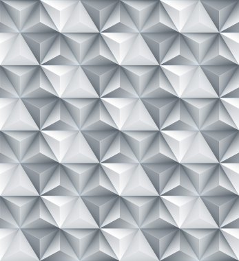 Geometrik üçgen sorunsuz 3d doku soyut. Vektör çizim