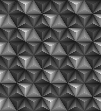Geometrik üçgen sorunsuz 3d doku soyut. Vektör çizim