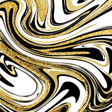 Ebru doku vektör Illustration. Tasarım için Web sitesi, arka plan, Banner. Mürekkep sıvı öğe şablonu. Vektör çizim