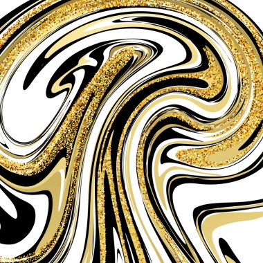 Ebru doku vektör Illustration. Tasarım için Web sitesi, arka plan, Banner. Mürekkep sıvı öğe şablonu. Vektör çizim