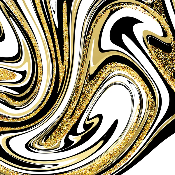 Vector Illustration of Marbling Texture (en inglés). Para Diseño, Sitio Web, Fondo, Banner. Plantilla de elemento líquido de tinta. Ilustración vectorial — Vector de stock