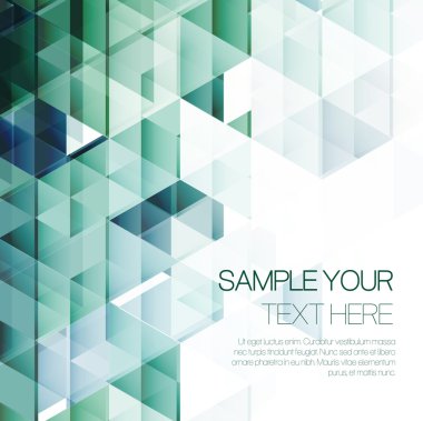 soyut üçgen arkaplan