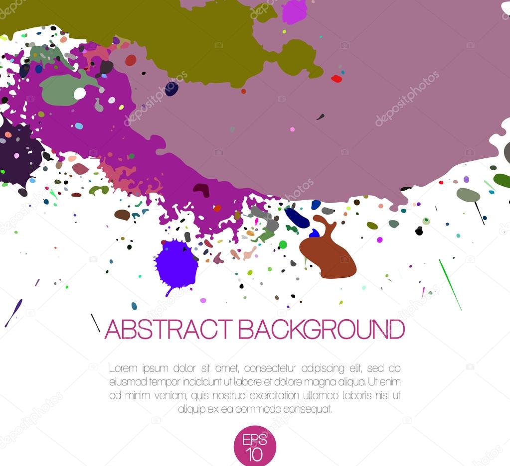 Abstract blots background