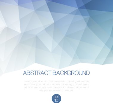 Soyut çokgen arkaplan