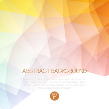 Soyut çokgen arkaplan