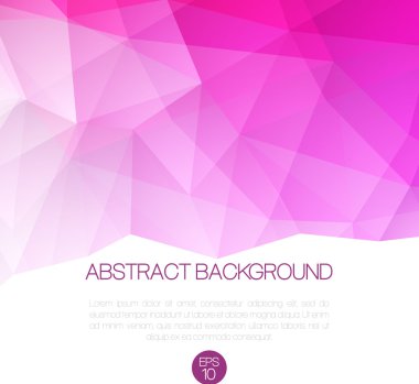 Soyut çokgen arkaplan