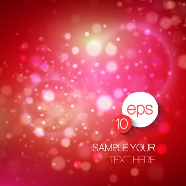 parlayan bokeh arka plan