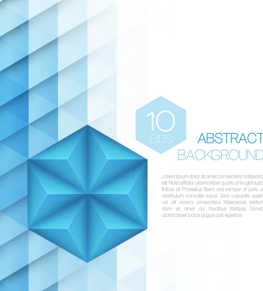 Abstracte driehoekige achtergrond — Stockvector