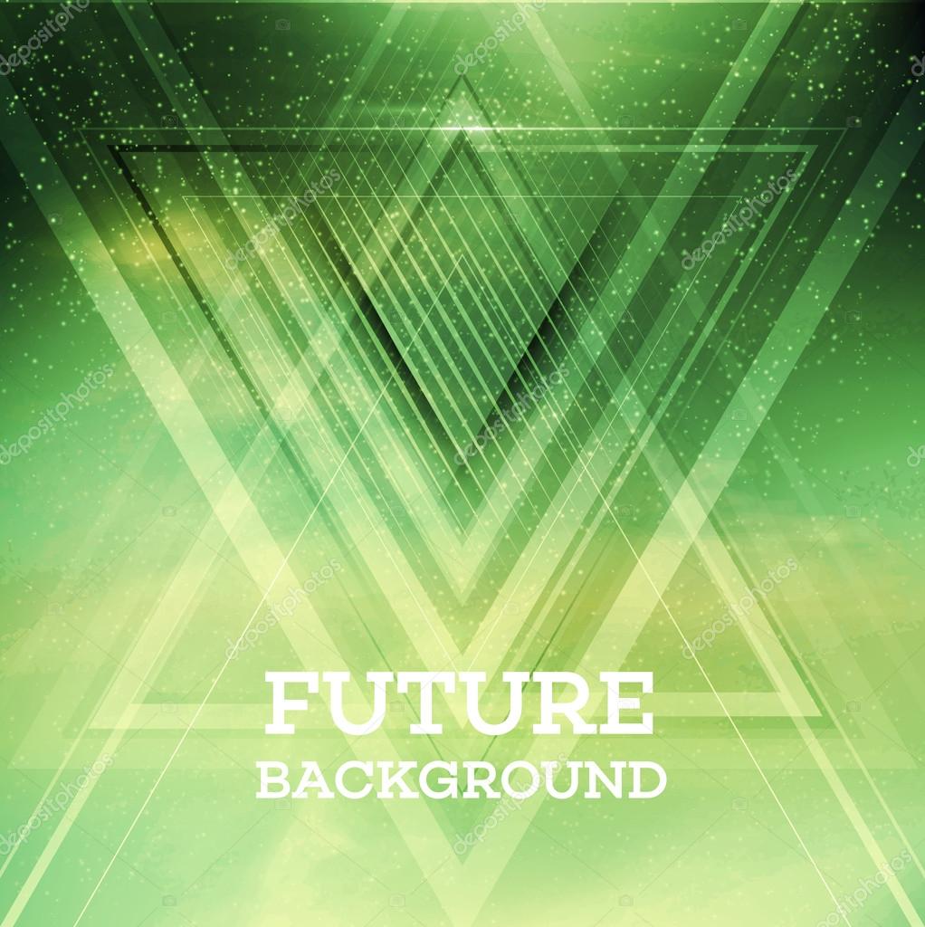 Futuristic triangle background Stock Vector Image by ©Vik_Y 66013027