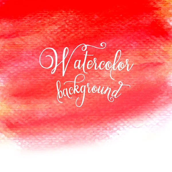 Vektor Aquarell malen abstrakten Hintergrund — Stockvektor