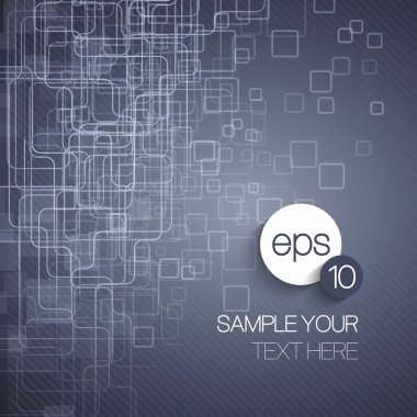 Geometrik soyut arkaplan. vektör illüstrasyonu